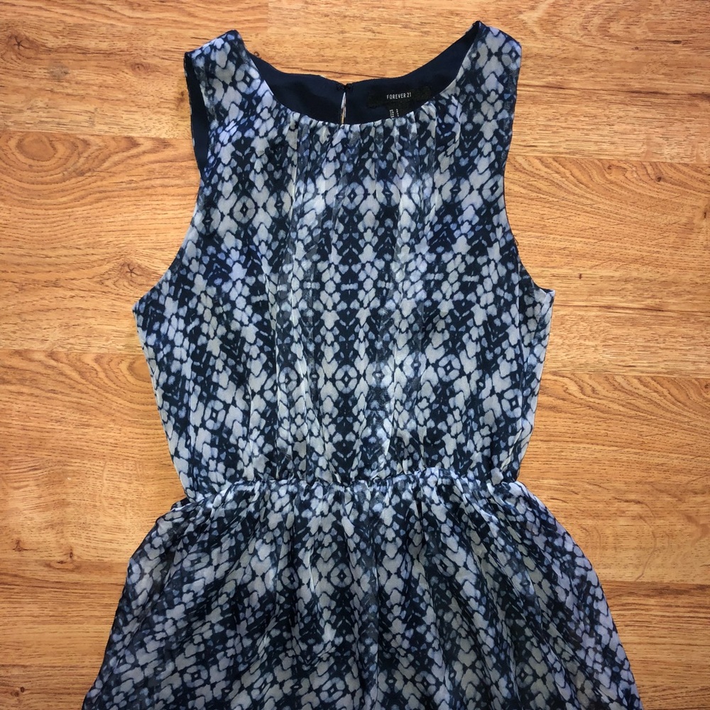 Forever 21 Abstract High/Low Dress